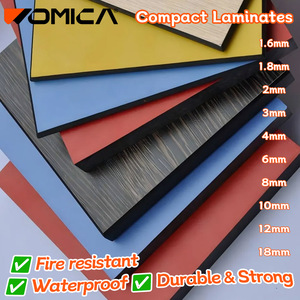 Plaques de stratifié phénolique compact Womica élégantes de 6 mm, haute pression, épaisseur 7 mm, pour meubles résidentiels et professionnels, Inde - Product Image 2