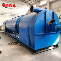 Biochar et charbon de bois automatiques à carbonisation continue rotative pour déchets agricoles (coquilles de noix de coco, sciure de bambou, balles de riz)