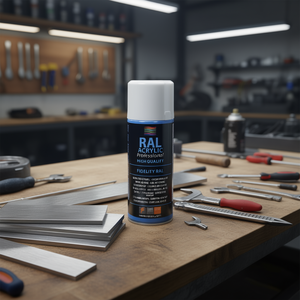 Pintura en Aerosol Acrílica Ral9010 Blanco Mate 400 ml, Spray de Color Ral Profesional de Alta Calidad y Fidelidad - Product Image 3