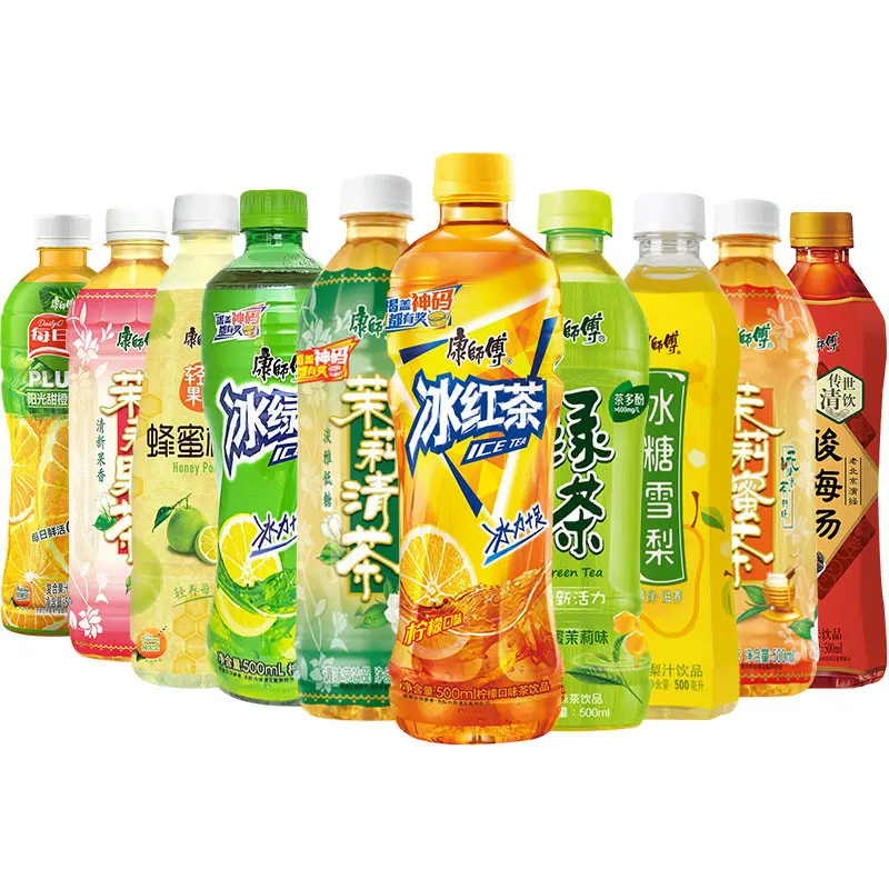 Hot-Selling Wholesale exotic drinks master Kang's Trade Half Tea Fair Organic Fruit Flavour The Vert De Soft tea Drink