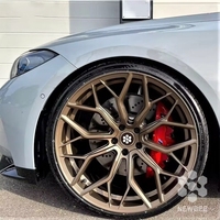 722auto Factory - Vente chaude - Jantes en alliage forgé 5X112 5X120 5X114.3 - 18 19 20 22 pouces - Convient pour BMW X3 Audi A4 A7 A8Rs5 Rs6