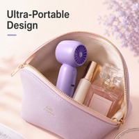 Ventilateur portable pliable sans pales à refroidissement par glace, haute vitesse, écologique, pour extérieur et usage domestique, petit format de poche - Prix promotionnel