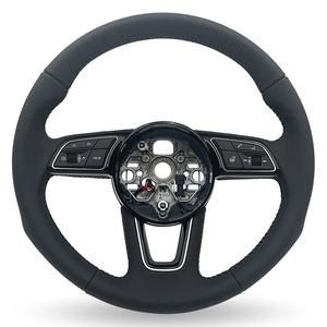 Volant sport à fond plat personnalisé pour <span class=keywords><strong>Audi</strong></span> A3 A6 C7 S4 B9 <span class=keywords><strong>S7</strong></span> A5 B8.5 RS3 SQ5 - Product Image 2