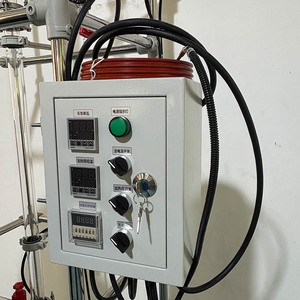Reactor de Vidrio con Camisa de Destilación, Reactor de Vidrio de Laboratorio con Botella de Vidrio para Separación <span class=keywords><strong>en</strong></span> Síntesis y Purificación - Product Image 4