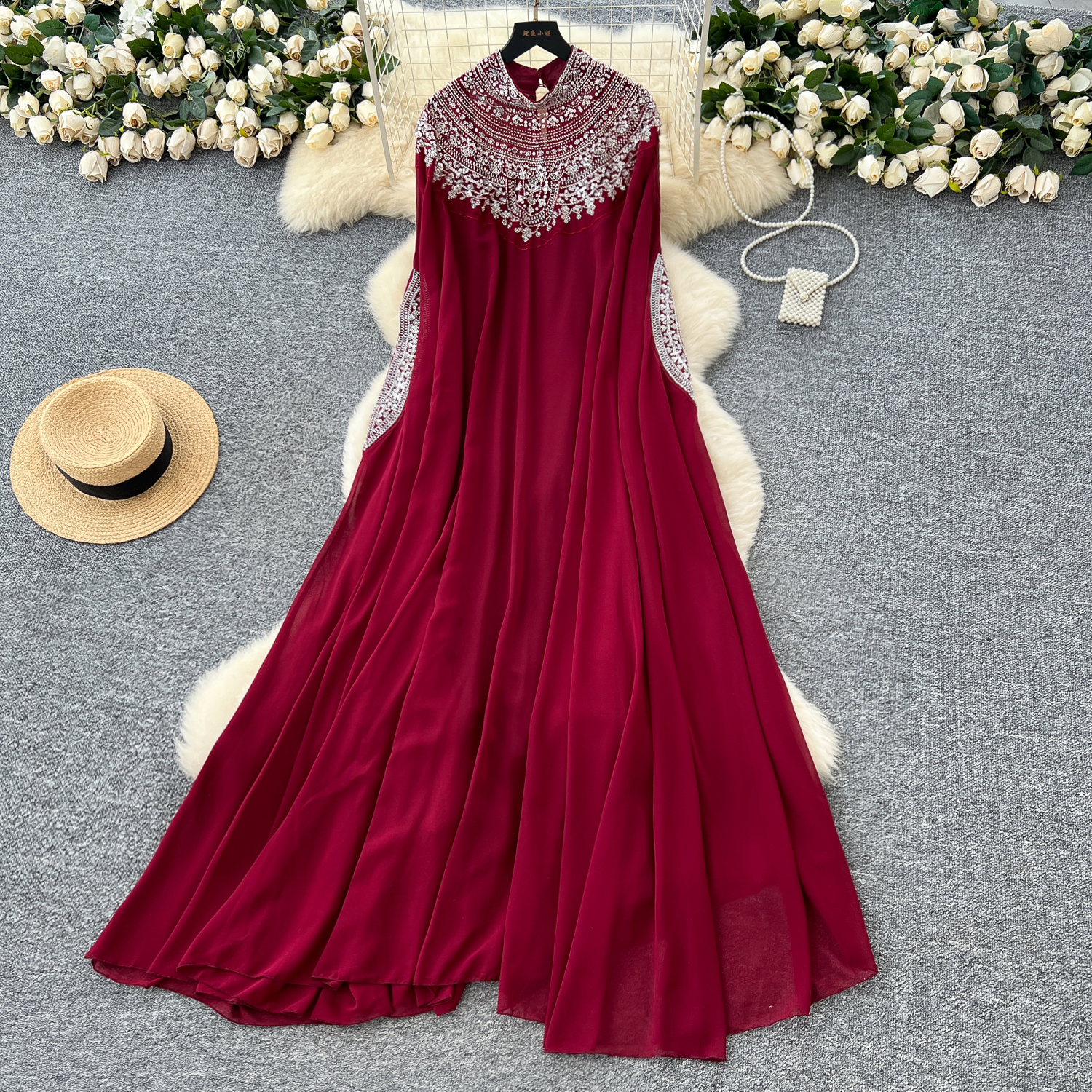 plus size casual dresses New Midi Dress Casual Sleeveless Dress – Feyonas