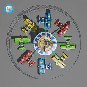 Giostre per Parchi Divertimento, Attrazione Emozionante per Adulti, Gioco di Aerei a Controllo Autonomo in Vendita - Product Image 1