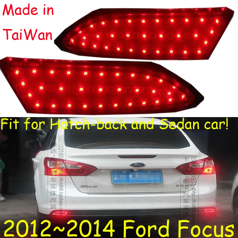 <span class=keywords><strong>Đài</strong></span> <span class=keywords><strong>Loan</strong></span> Xe Bumper Cho <span class=keywords><strong>2012</strong></span> ~ 2014 Ford Focus Tail Light Focus Đèn Hậu LED Phụ Kiện Xe Hơi Taillamp Focus Rear Light Sương Mù