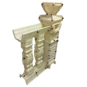 Moldes decorativos de plástico ABS de alta precisión para jardín al aire libre, barandilla de balaustre, valla para fundición de hormigón, uso doméstico, 2024 - Product Image 3