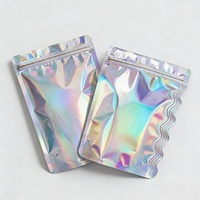 Sachets de thé en aluminium argenté 50g 100g 125g 250g, sachets de thé vert scellables sous vide avec soufflet, emballage plastique, sachets de thé matcha