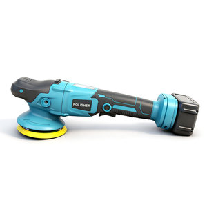 Polisseuse excentrique sans balais 21V au lithium-ion, outil tout-en-un pour ponçage et cirage de voiture, compacte et portative PICUS986 à vitesse variable - Product Image 3
