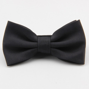 Corbata <span class=keywords><strong>de</strong></span> Moño Pre-Atada <span class=keywords><strong>de</strong></span> Poliéster <span class=keywords><strong>de</strong></span> Color Sólido Unisex, Personalizable, para Bodas y Negocios - Product Image 6