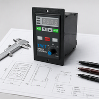 Contrôleur de vitesse AC 220V monophasé US-52, contrôleur de vitesse pour moteur à engrenages, régulateur de vitesse réglable pour moteur de réduction AC
