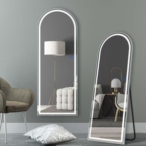 <span class=keywords><strong>Espejo</strong></span> de pie o de pared grande <span class=keywords><strong>con</strong></span> pantalla táctil inteligente, luz LED y ajuste de brillo, ideal para vestidor. - Product Image 4