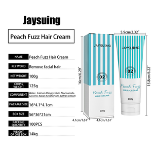 Crema Depilatoria Herbal JAYSUING para Rostro, Labios y Vello Corporal para Mujeres y Hombres, Aroma a Aloe, Depilación Permanente para el Rostro - Product Image 5