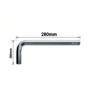 ประแจหกเหลี่ยม 280 มม. ยาว นิ้วเมตริก เครื่องมือประแจอัลเลน - Product Image 2