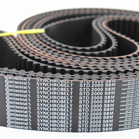 Courroie de distribution Continental Contitech STD S8M STD1256-S8M 1272-S8M 1280-S8M 1304-S8M Courroie de transmission synchrone longue et robuste