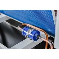 Refroidisseur d'eau industriel à faible bruit de 10 CV, refroidisseur d'eau à injection refroidi par air avec une capacité de refroidissement