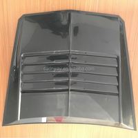 Aksesoris Mobil Terbaru Black Hood Scoop Bonnet Scoop untuk Ford Ranger Body Kit T6 T7 T8 Wildtrak Raptor PX MK2 2012-2019