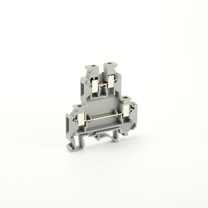Guan Yang UKK5 3 Pole Din Rail <b>Terminal</b> Block Copper Alloy Industrial Use - Product Image 2
