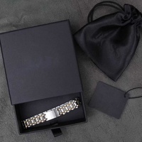 Bracelets géométriques en acier inoxydable pour homme, design Zhixuan, bijoux de montre, ne ternissent pas, meilleur cadeau pour lui
