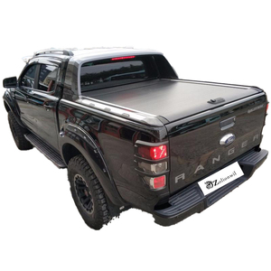 Cubierta Retráctil de Aluminio Zolionwil Tipo Persiana Enrollable Manual para Batea de Camioneta <span class=keywords><strong>Super</strong></span> <span class=keywords><strong>Duty</strong></span> <span class=keywords><strong>Ford</strong></span> F150 F250 <span class=keywords><strong>Ranger</strong></span> T9 - Product Image 1