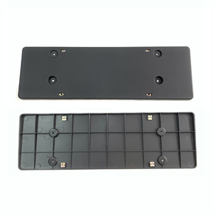 Mercedes-Benz Smart License Plate <b>Frame</b> 200 Mm Hole Distance Abs Material Rear <b>Mounting</b> - Product Image 1