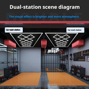 Công Nghiệp Chi Tiết Nhà Để Xe Xe Vẻ Đẹp Công Việc Kiểm Tra Sửa Chữa Đèn 80Mm Chiều Rộng 6000K Không Thấm Nước <span class=keywords><strong>LED</strong></span> Nhôm IP65 Nhà Máy Giá - Product Image 5