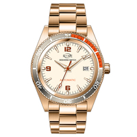 Montres de plongée pour hommes Montres-bracelets de luxe NH35 Mouvement automatique Montres avec logo personnalisé Montres SEIKO en acier inoxydable Montres rondes de marque Guangdong