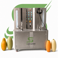 Hoge capaciteit kokosnoot- en groente- en fruitenschilmachine 1100W motor 100-400 stuks/uur voor commerciële verwerking