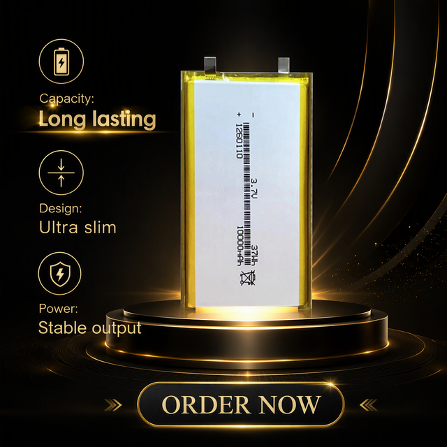 High Power 10000mAh 37Wh 3.7V LiPo Battery LP1260110 3.7V 10000mAh Li-Polymer Rechargeable Digital Product for Power Bank