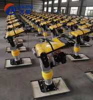 Prix abordable Cric de saut Compacteur Type essence Marteau de bourrage Machine à essence Tamping Rammer Moteur électrique fourni 80
