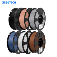Geeetech Profesional OEM/ODM Filamen PLA Matte Grosir Kustom Harga Terbaik 1kg/5kg/10kg 1.75mm Filamen Printer 3D Spool Cocok Untuk