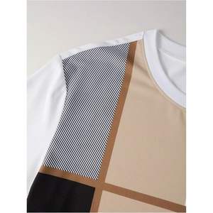 Camiseta Casual Personalizada para Hombre, Manga Corta, Cuello Redondo, 100% Algodón Jersey, Transpirable, con Estampado - Product Image 3