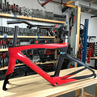 Cadre de vélo en fibre de carbone LAIQIN 29er durable, léger, BMX, vélos de route, noir mat/brillant, 1380g, moins de 38cm
