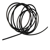 Vente directe de bandes d'étanchéité en caoutchouc rond noir EPDM de 5 mm, joints toriques disponibles, découpe sur mesure, en stock depuis l'usine du Hebei