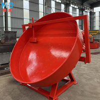 Granulador de Disco MINGDA YP600 para Línea de Producción de Pellets de Fertilizantes, Capacidad de 0.3-5 Ton/h, 380V
