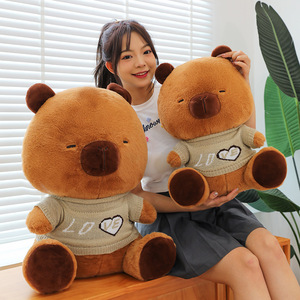 <span class=keywords><strong>Peluche</strong></span> géante Capybara, adorable coussin à câliner, jouet en <span class=keywords><strong>peluche</strong></span> pour enfants, cadeau en <span class=keywords><strong>peluche</strong></span> doux Kawaii <span class=keywords><strong>Mochi</strong></span> - Product Image 2