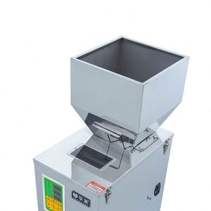 Máquina semiautomática de llenado de partículas para envasado de polvo seco, granos, café, té, frutos secos y otros productos en sobres y botellas. - Product Image 4