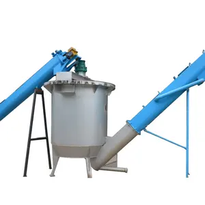 Automatic PP PE HDPE LDPE Waste Plastic hot Washing Machine Floating Washing Tank for Plastic Recycling Washing Line