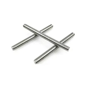 DIN975 Threaded Rods Carbon Steel Grade 4.8 Zinc Plated M8*3000mm Full Studs Screw Studs Wholesale Price