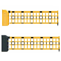 Torniquetes de puerta de barrera de pluma vertical automática de alta eficiencia para sistema de estacionamiento y anuncios