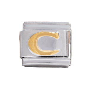 Italian Modular Stainless Steel Bracelet 26 Letter Alphabet Charms DIY Unisex Jewelry Gift Accessory - Product Image 5