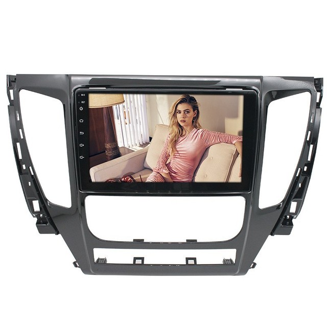 For Mitsubishi Pajero Montero Sport 9 Inch Device Double 2 Din Octa-Core Quad Car Stereo GPS Navigation Android Car Radio