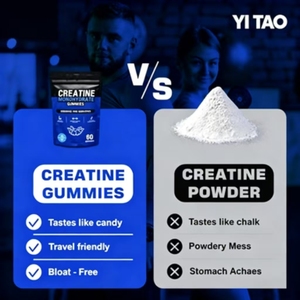 Adult men and women use one water <b>creatine</b> gummy (customizable dosage) | Energy and muscle growth enhancer - Product Image 5