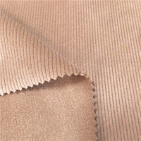 Tela de Terciopelo Elástica con 95% Poliéster y 5% Spandex, Súper Suave, Tipo Velour, para Prendas de Vestir