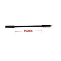 Câble d'extension personnalisé pour vélo électrique ebike 9 broches câble d'extension étanche pour moteur de moyeu avec une longueur de câble de 90cm