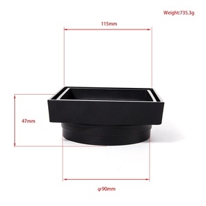 Gạch Ốp Lát Hình Vuông Thông Minh Màu Đen Mờ Kiểu Úc Chèn Cống Thoát Nước Thải Sàn Nhà Tắm - Product Image 6