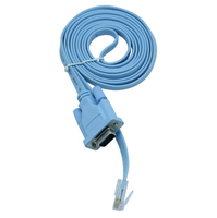 Kabel Konsol Seri, 6FT 1.8M RS232 DB9 Female Ke RJ45