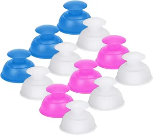 Kit de copo para massagem em silicone, conjunto de copos de sucção à vácuo para massagem, copos para copo