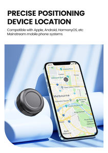 Traceur GPS pour animaux de compagnie (chiens et chats) en silicone, longue autonomie de la batterie, le moins cher, mini, dispositif de <span class=keywords><strong>suivi</strong></span> de clés, navigateur, localisateur, double système, balise intelligente - Product Image 4